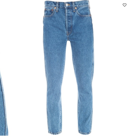 Re/Done double needle crop - Picture 6 of 6